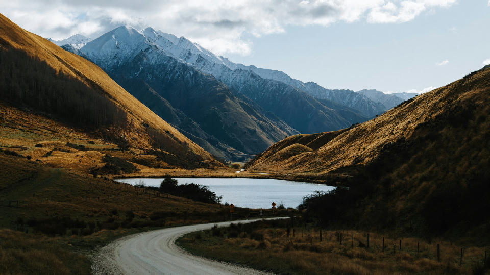 Moke Lake near Queenstown, South Island