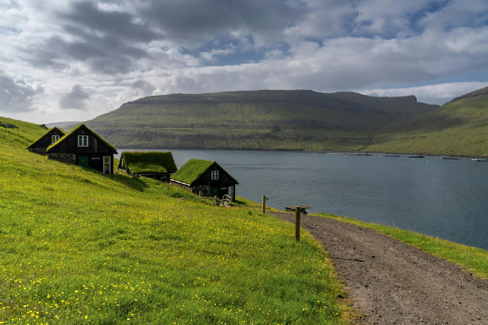 Bøur village on Sørvágafjørður