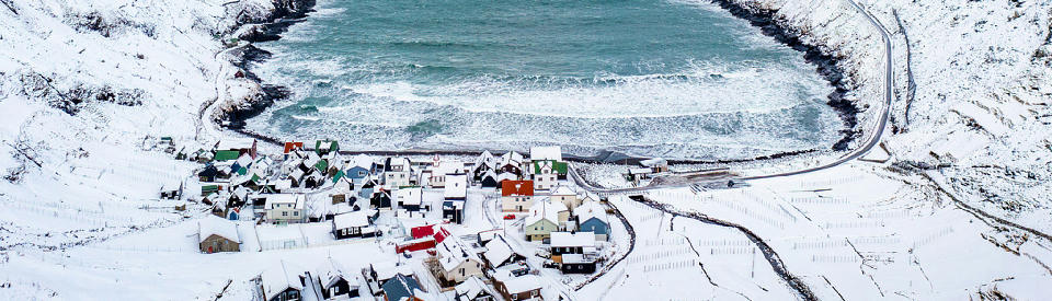Tjørnuvík village, Streymoy