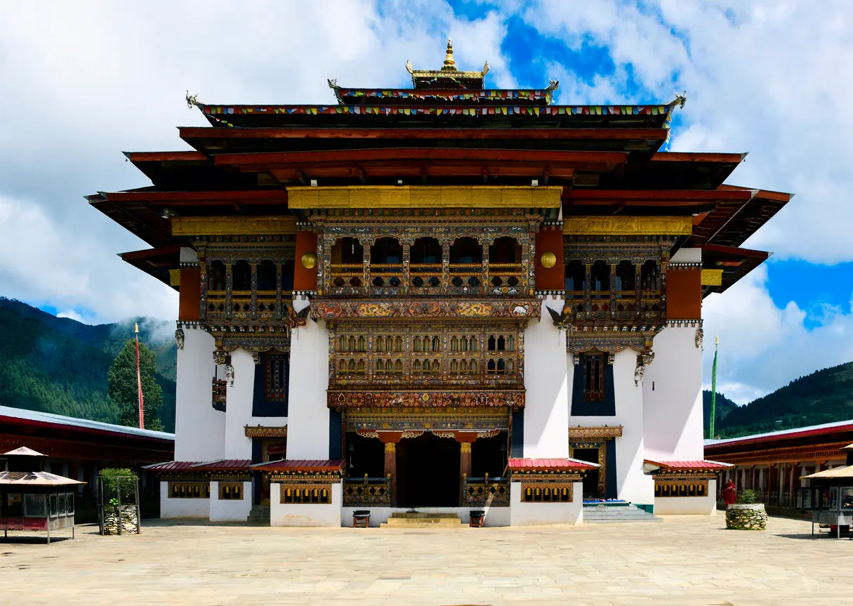 Gangteng Goenpa Monastery, Phobjikha Valley, Bhutan
