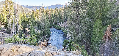 minaret creek garnet lake trail mammoth lakes basin eastern sierra nevada forest stream hiking route