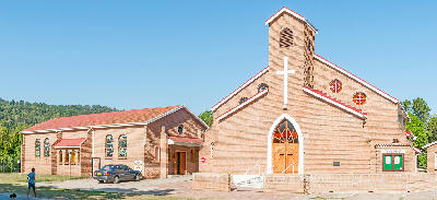 St. Anthony Roman Catholic Church in Sedgefield on the Garden Route, South Africa