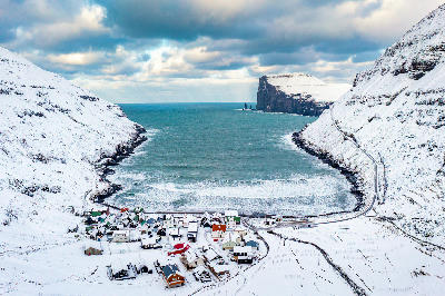 Tjørnuvík village, Streymoy