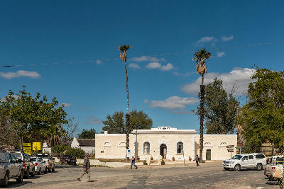 Historic Clanwilliam Museum building in the town centre of Clanwilliam in the Western Cape, South Africa.