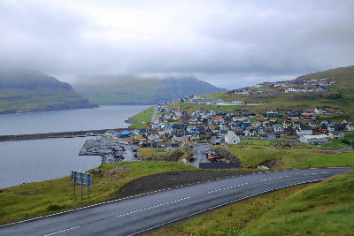 Eiði harbor, Faroe Islands