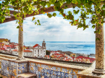 Miradouro de Santa Luzia, Lisbon, Portugal