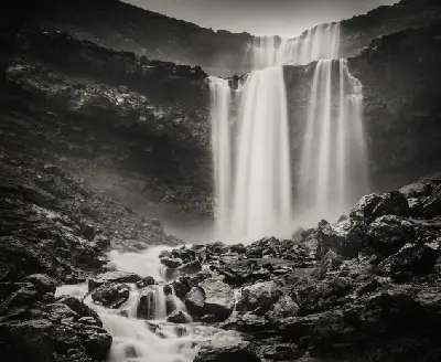Fossá Waterfall, Faroe Islands