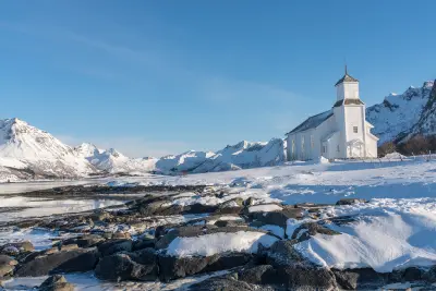 Gimsøy Church, Lofoten Islands