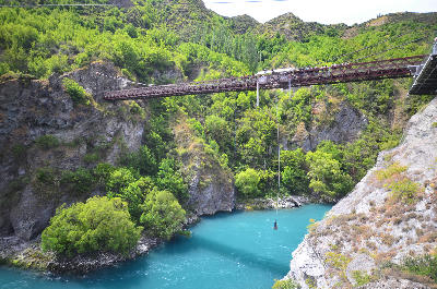 Kawarau Bridge Bungy, Queenstown, New Zealand