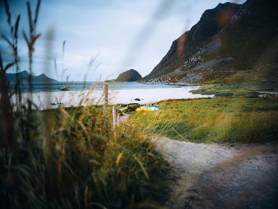 Vik Beach, Lofoten Islands, Norway
