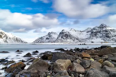 Skagsanden Beach, Lofoten Islands