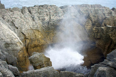 Punakaiki Pancake Rocks, Paparoa National Park, New Zealand