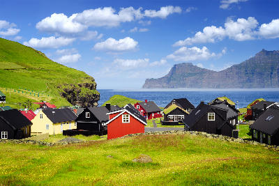 Gjógv village, Eysturoy Island
