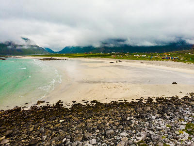 Skagsanden Beach, Lofoten Islands