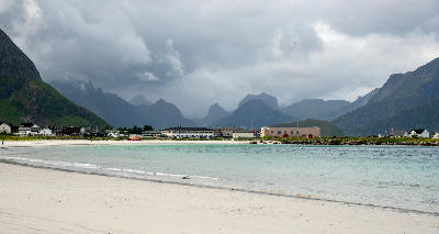 Ramberg Beach, Lofoten Islands, Norway