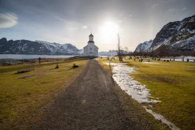 Gimsøy Church, Lofoten Islands