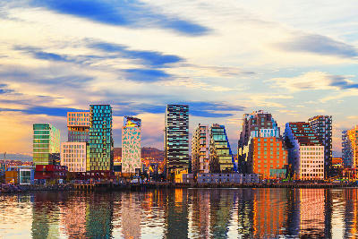 Oslo waterfront architecture