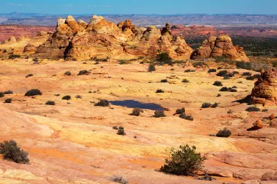 Sandstone formations Coyote Buttes South Paria Plateau Arizona