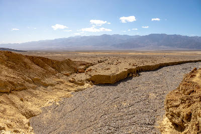 Gower Gulch dry wash Death Valley near Zabriskie Point California
