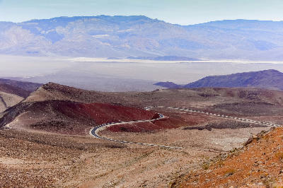 Father Crowley Overlook road Panamint Valley Death Valley California