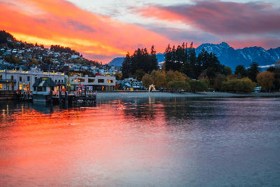Lake Wakatipu, Queenstown, New Zealand