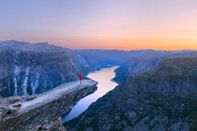 Trolltunga cliff, Norway