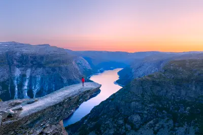 Trolltunga cliff, Norway