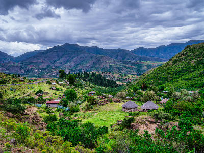 Mantsa Village, Lesotho