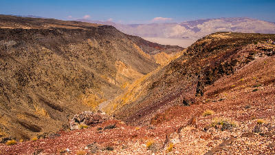 Father Crowley Overlook canyon view Death Valley California
