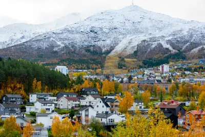 Town of Narvik, northern Norway