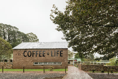 Coffee and Life café and shopping centre in Nottingham Road, a popular stop along the Midlands Meander in KwaZulu-Natal, South Africa.