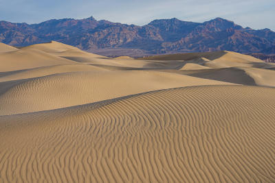 Mesquite Flat Sand Dunes ripples Death Valley California