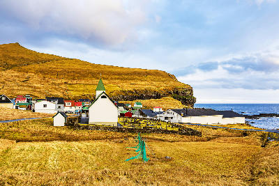 Gjógv village, Faroe Islands
