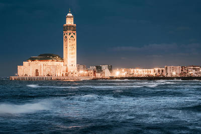 Hassan II Mosque, Casablanca, Morocco